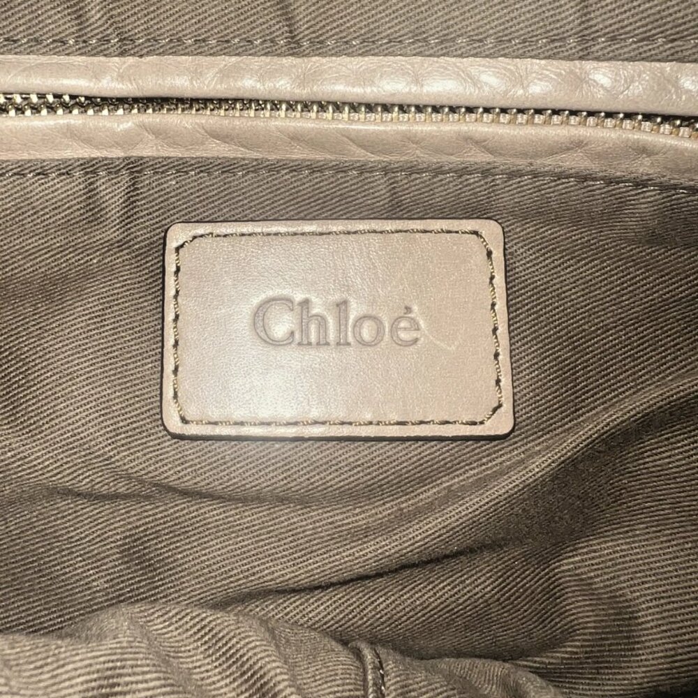 Chloe Marcie Python Large Shoulder Bag, Chloe Bag… - image 7